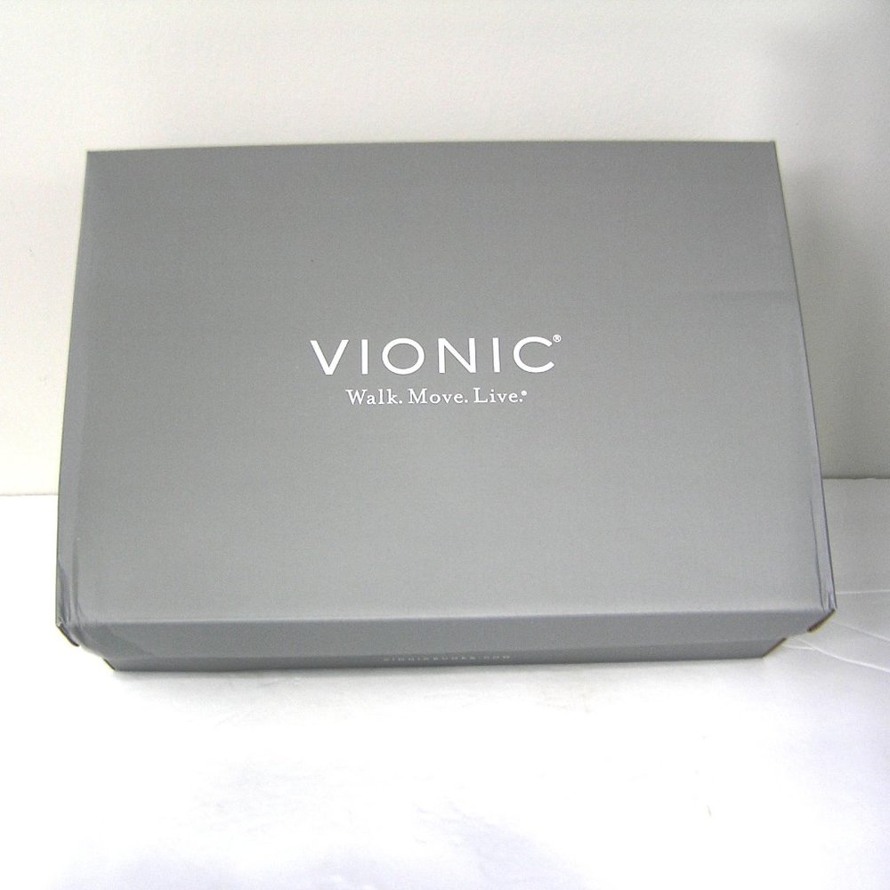 NEW VIONIC SIZE 11 WHITE LEATHER SANDALS - Picture 4 of 6